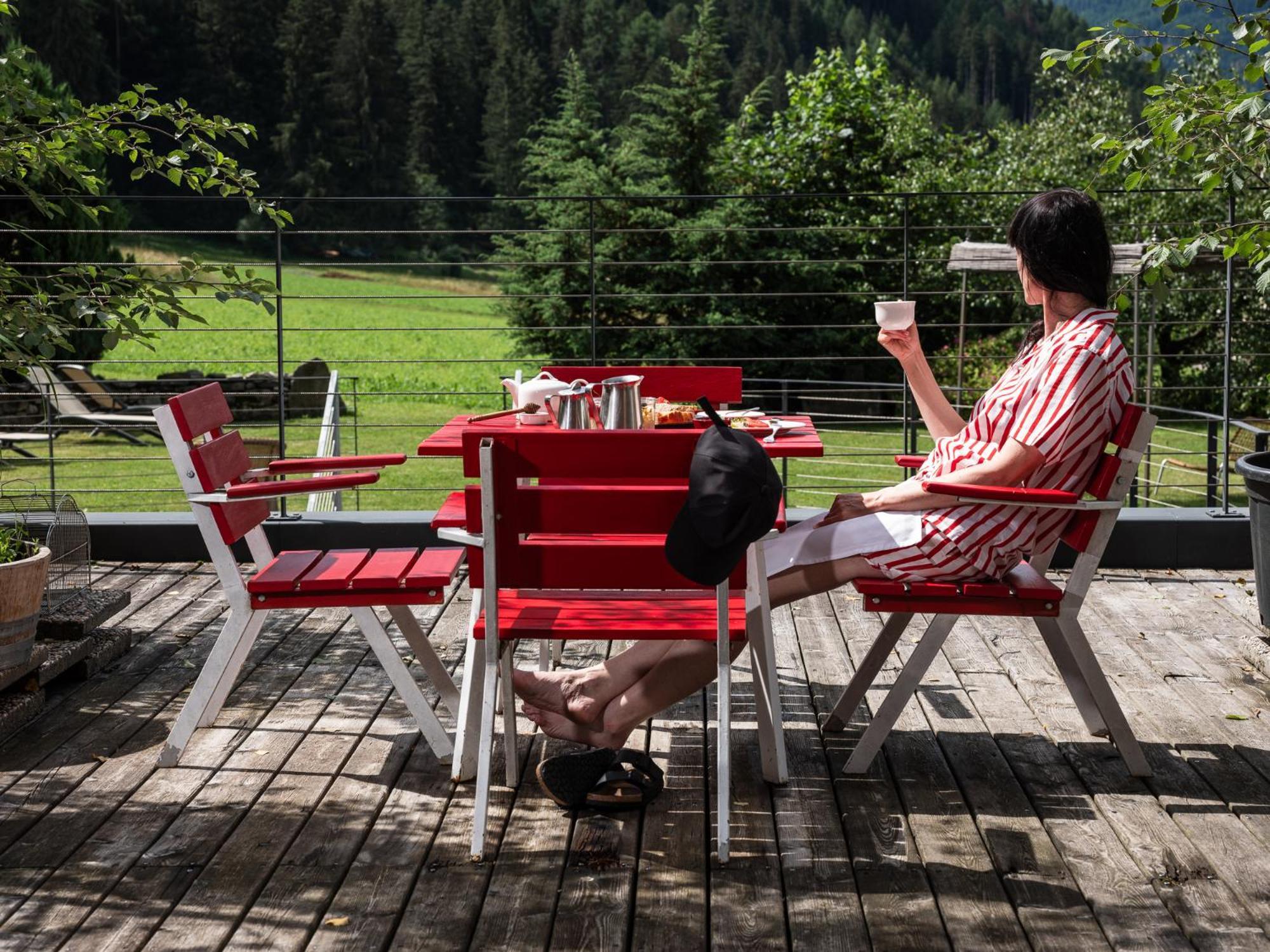Frida Am Wald Hotel Rasùn di Sotto Exterior foto
